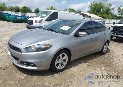 2015 Dodge Dart Sxt из США, поврежденный, VIN 1C3CDFBB5FD265926